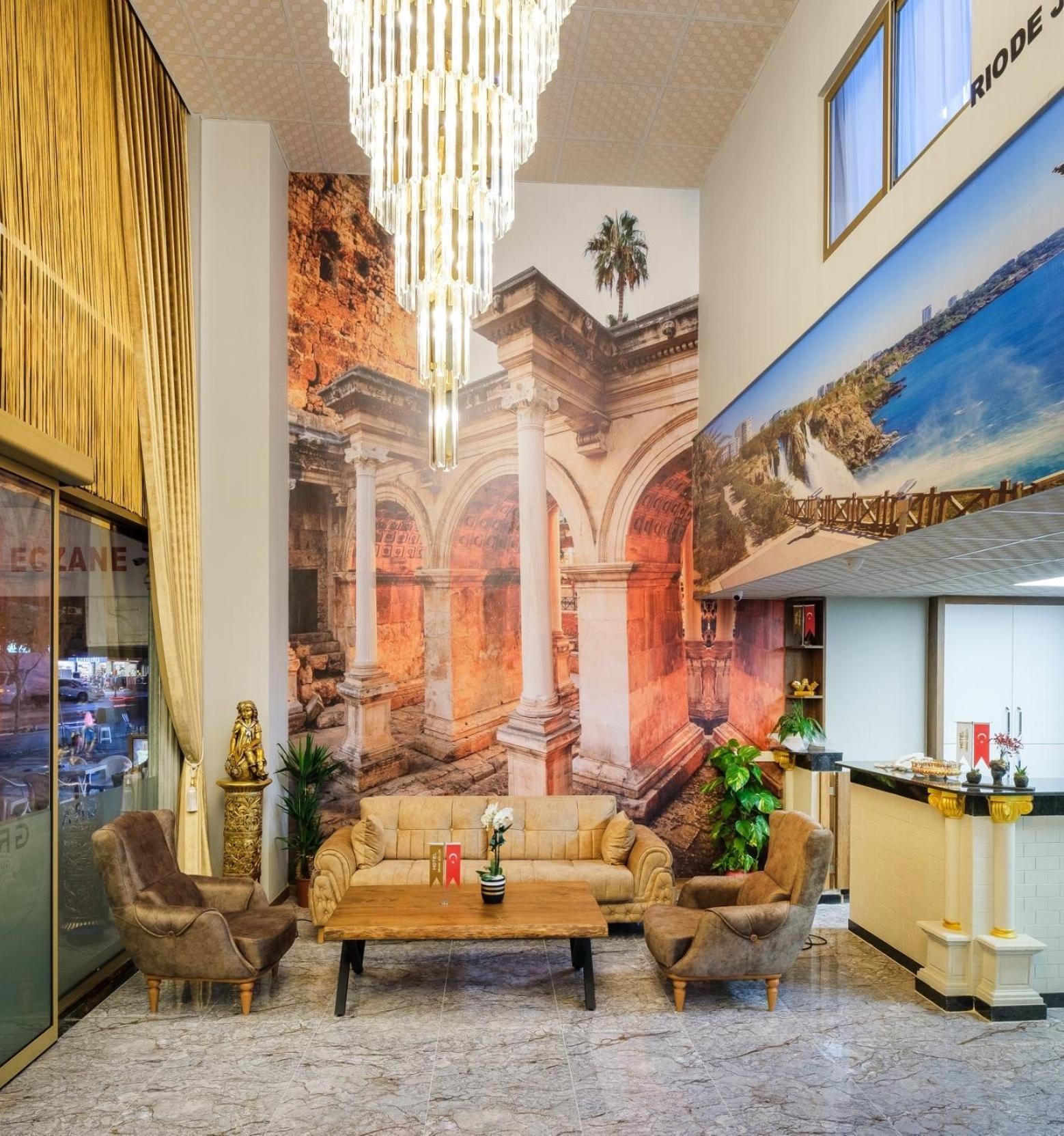 Grand Gulluk Hotel & Spa City Center Анталия Екстериор снимка